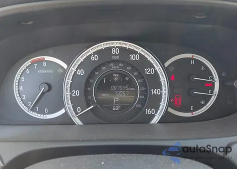 2016 Honda Accord Ex z USA, uszkodzony, nr VIN 1HGCR2F75GA049848